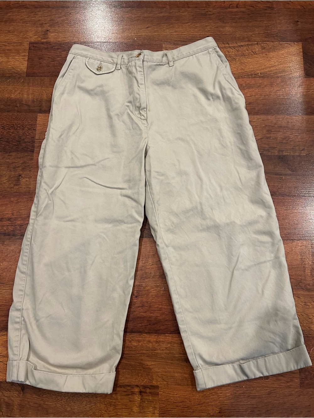 Lauren Ralph Lauren Women's Capris Tan Size 10